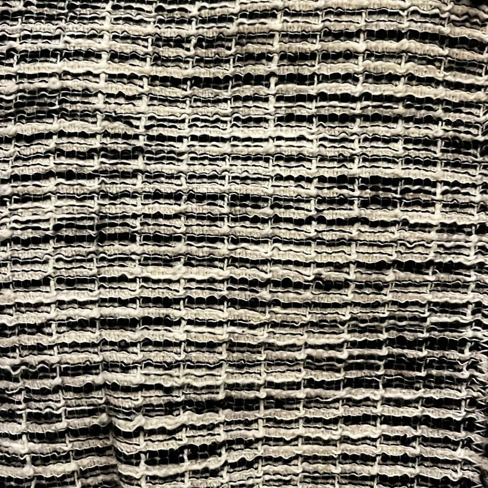 REBECCA TAYLOR Tweed Boucle Fringe tailored dress sz 4 - Picture 7 of 8